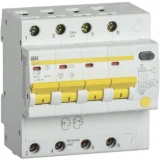 IEK Дифференциальный автоматический выключатель АД14S 4Р 32А 100мА