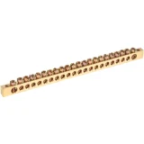 IEK Шина PEN "земля-ноль" 6х9мм 22/2 (22групп/крепеж по краям)